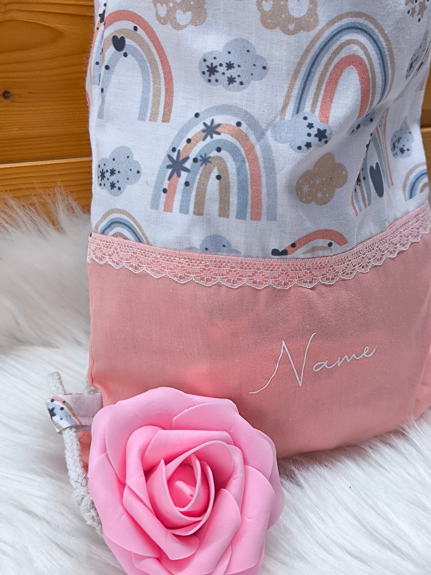 Turnbeutel Wäschebeutel Love