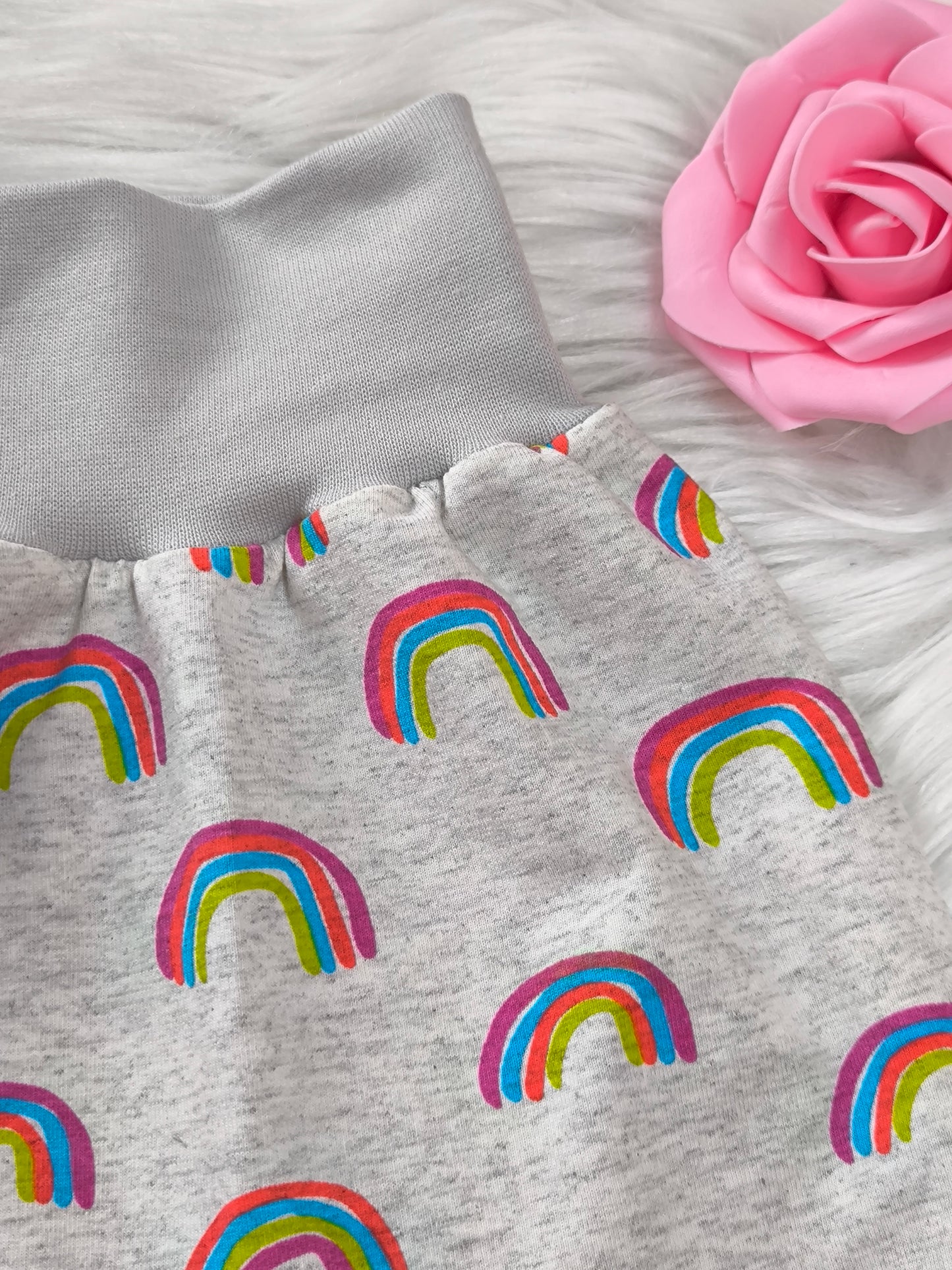 Pumphose Regenbogen rot