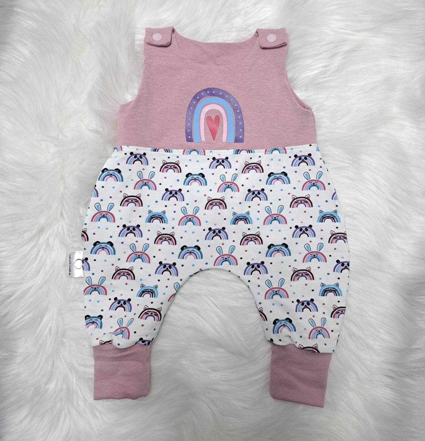 Regenbogen rosa gr.50/56