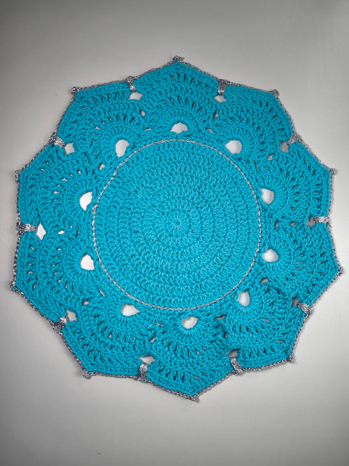Platzset hellblau