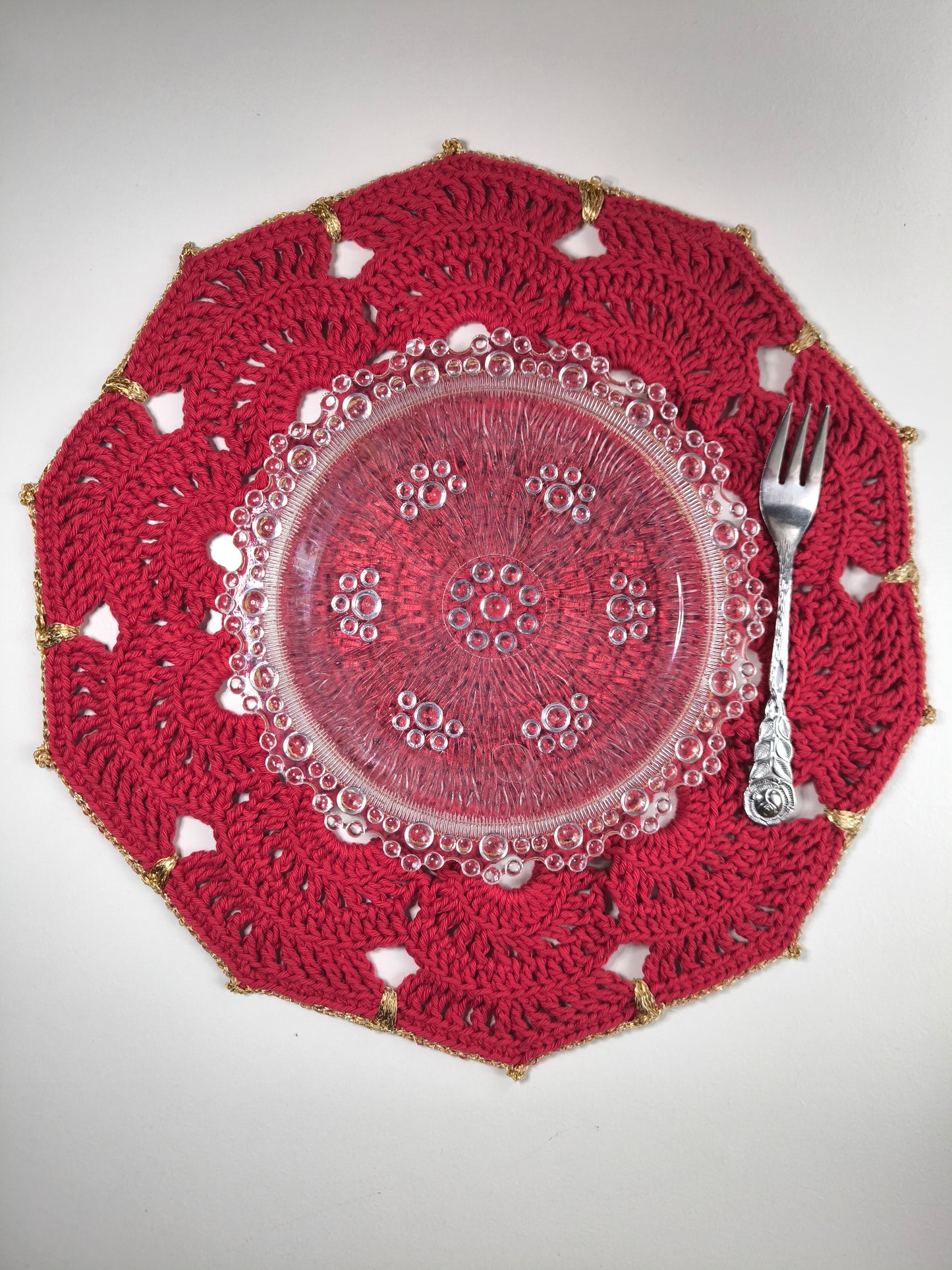 Platzset rot