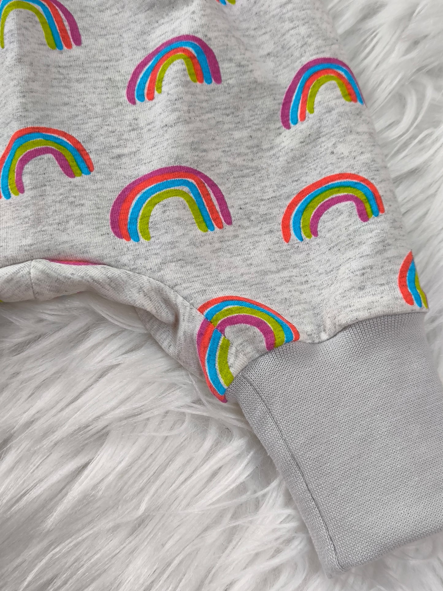 Pumphose Regenbogen rot