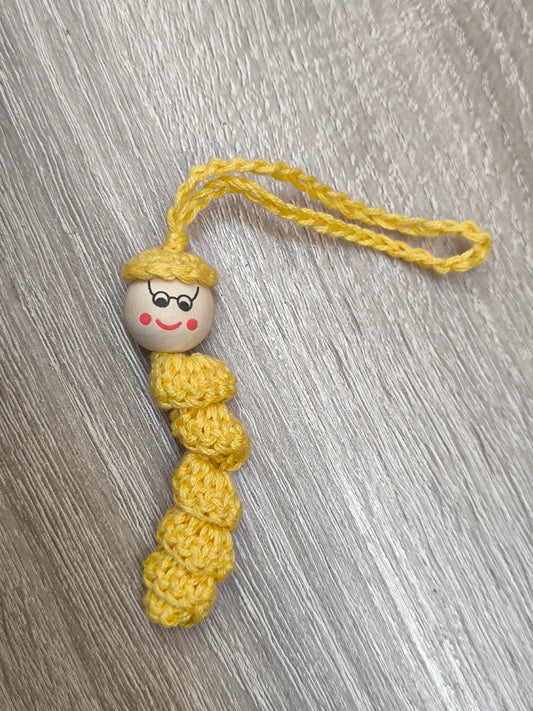 Glückswürmchen gold