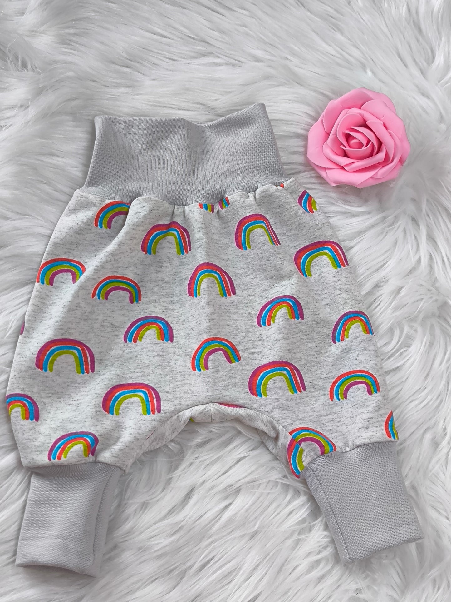 Pumphose Regenbogen rot