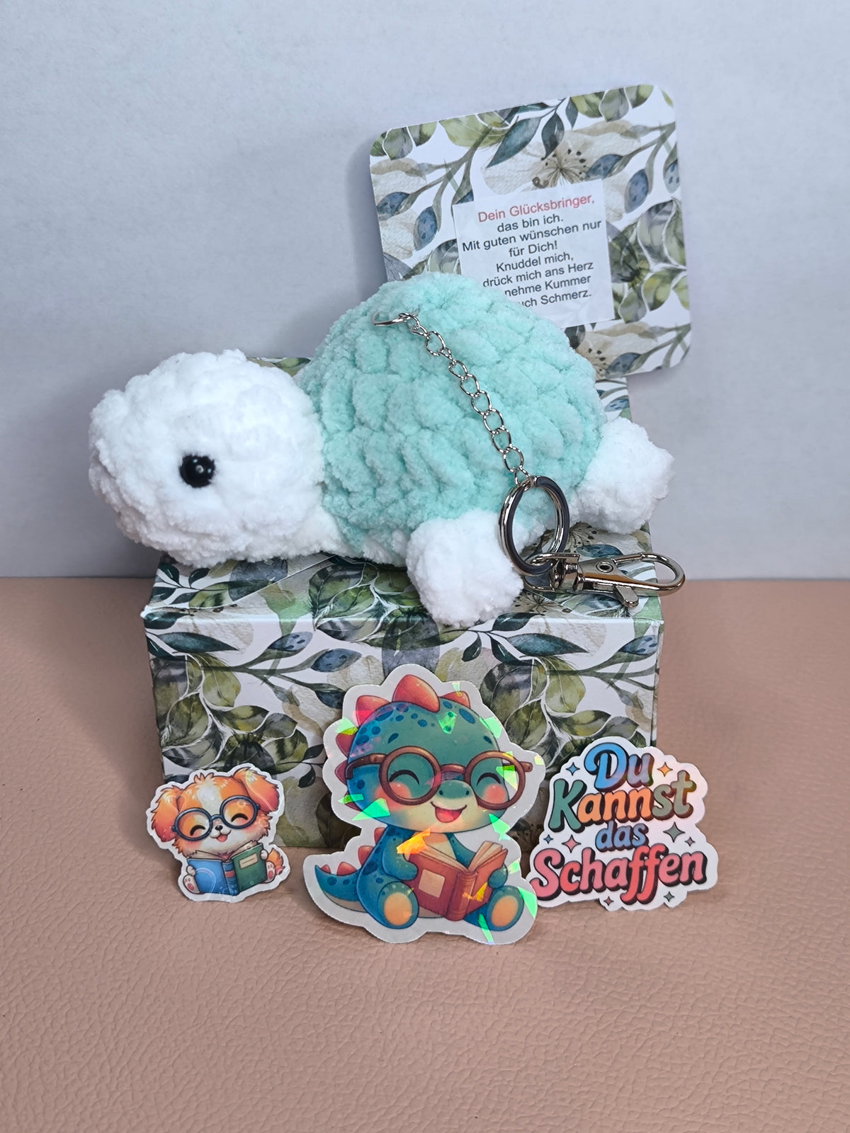 Glücksbringer Schildkröte mint