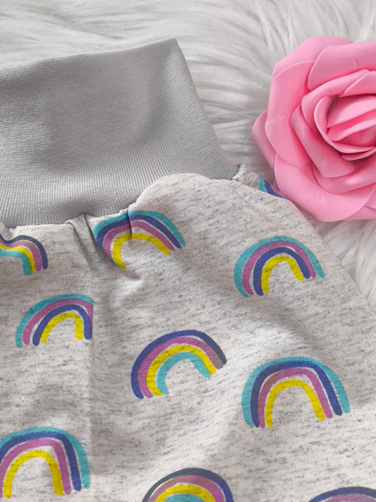 Pumphose Regenbogen blau