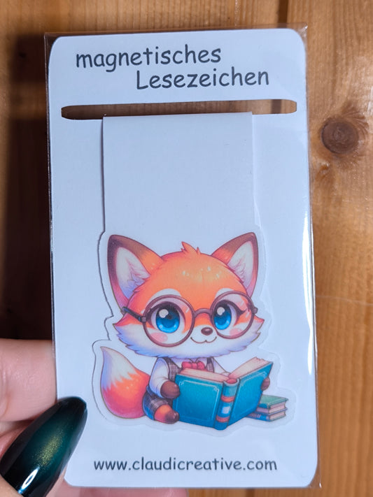 Lesezeichen Lese-Fuchs(Ohne-Effekt)