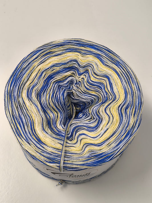 Weiss,hellblau,Jalousie,enzian