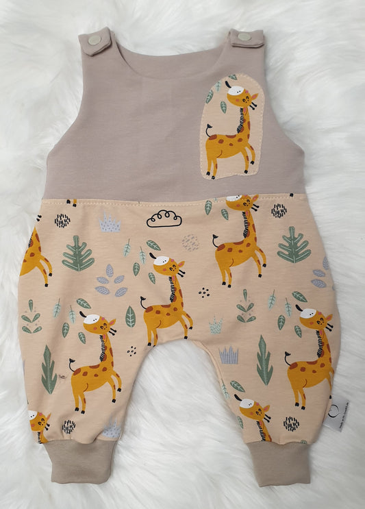 Giraffe beige mit Teilung gr.62/68-74/80